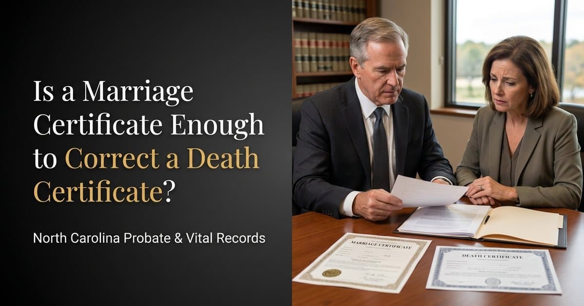 Why would a death certificate still need to be amended if I ...
