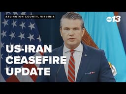 'The ceasefire is not over': Defense Secretary Hegseth updates on Iran, Strait of Hormuz
