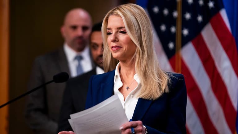 DOJ says Bondi won’t sit for oversight deposition on Epstein files
