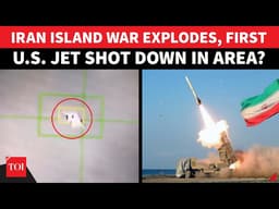 BREAKING: Qeshm Island War Erupts, First US Jet SHOT DOWN By IRGC In Area? Dramatic Video Emerges