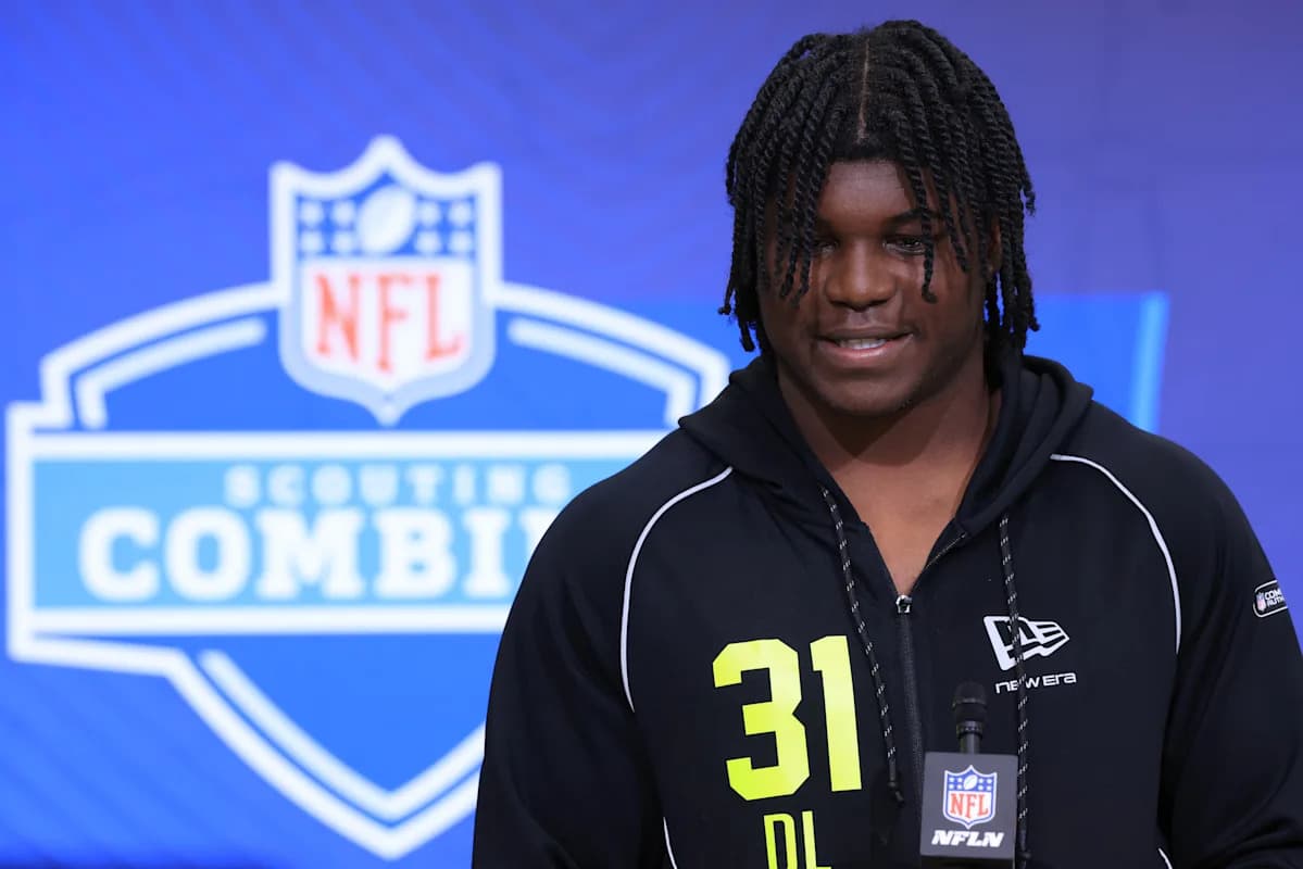 NFL combine results, live updates, news: Texas Tech's David Bailey runs official 4.50 in 40-yard dash at workout day for DL, LBs - Yahoo Sports