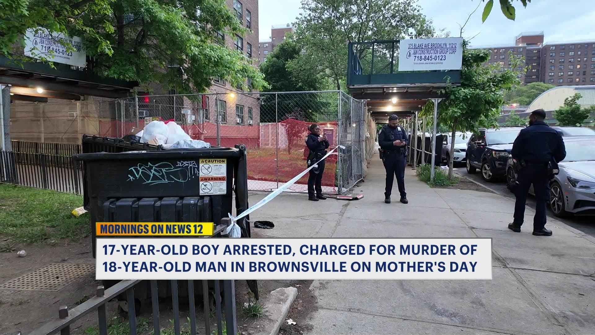 Teen arrested for fatal Mother’s Day shooting in Brownsville