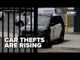 SPD warns neighbors about a recent uptick in car thefts in Syracuse
