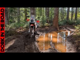 I've NEVER Taken an ADV Bike Here Before...KTM 390 Adventure R Trail Riding and Suspension Test