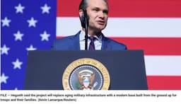 War Secretary Hegseth Pitches Off-Grid Military Mega-Base in Nationwide Competition