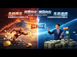 20分钟听懂阿里和腾讯的AI战略：阿里向左，腾讯向右：中国两大互联网巨头的AI“船票”为何驶向不同航向？
