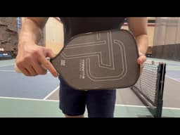 Review and demo of the Titan Pro Pickleball Paddle 16mm