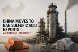 China Bans Acid Exports to Preserve Metals and Fertilizer Supply
