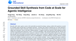 Grounded Skill Synthesis from Code at Scale for Agentic Intelligence