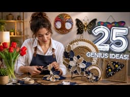 You’ll Regret Every Box You Tossed! 😱♻️ 25 Genius Cardboard & Old Denim Crafts That Look Expensive ✨