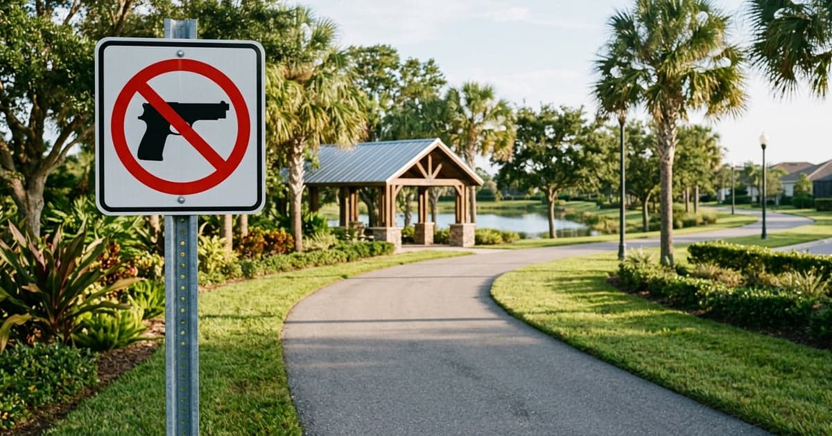Tradition HOA Gun Ban Clash with State Law