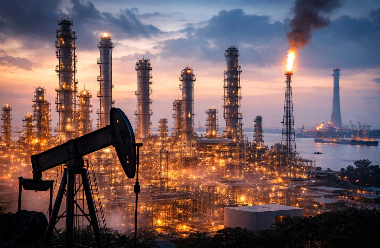 Oil Rallies as Saudi Infrastructure Damage Hits Export Capacity