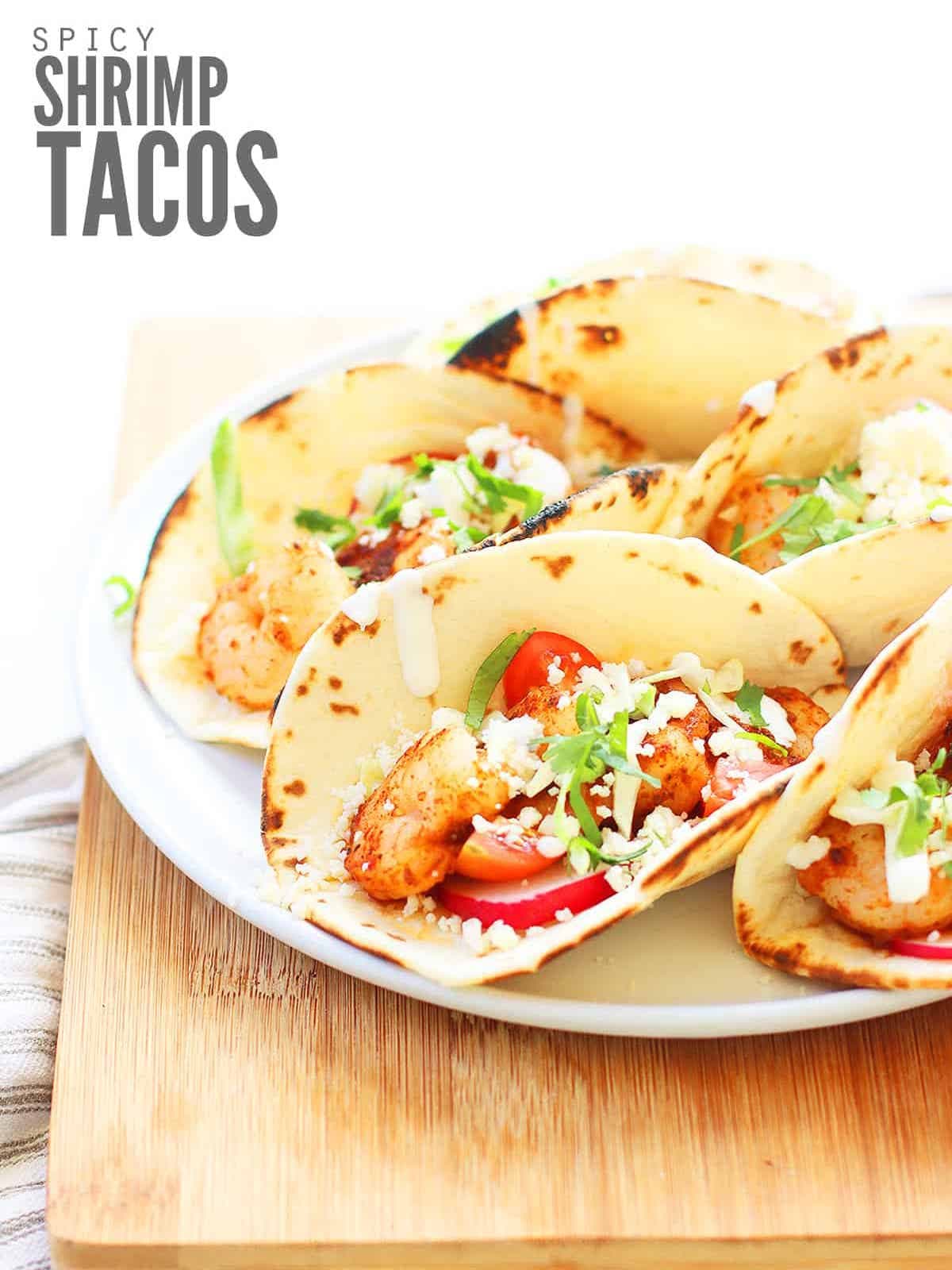 Best Spicy Shrimp Tacos with Creamy Slaw | 30-Minute Dinner