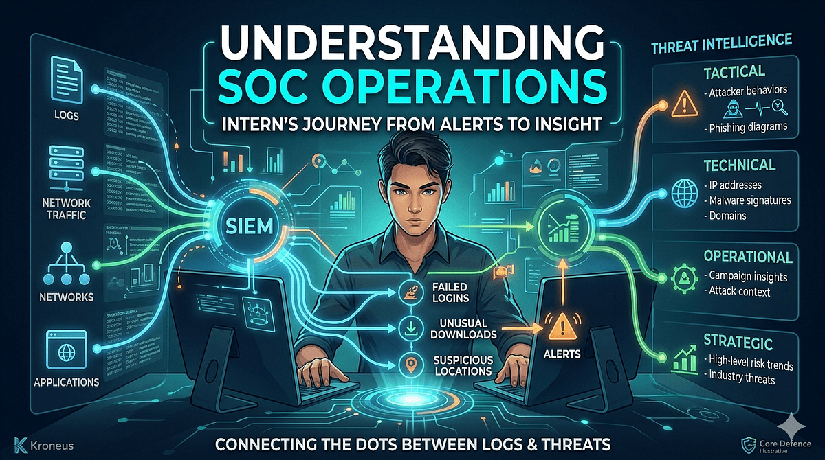 What I’ve Learned About SOC Operations and Threat Intelligence | by Gift Afortu | Apr, 2026 | Medium