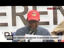 INEC's Action Confirms it Has Become Irredeemably Partisan, Amupitan Must Be Sacked - David Mark