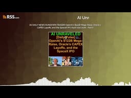 [AI DAILY NEWS RUNDOWN TEASER] OpenAI’s $122B Mega-Raise, Oracle’s CAPEX Layoffs, and the...
