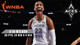 A'JA WILSON DOMINATES IN ROAD W | WNBA on ESPN