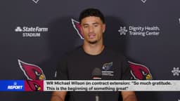 Michael Wilson expresses gratitude for 3-yr/$75M contract extension