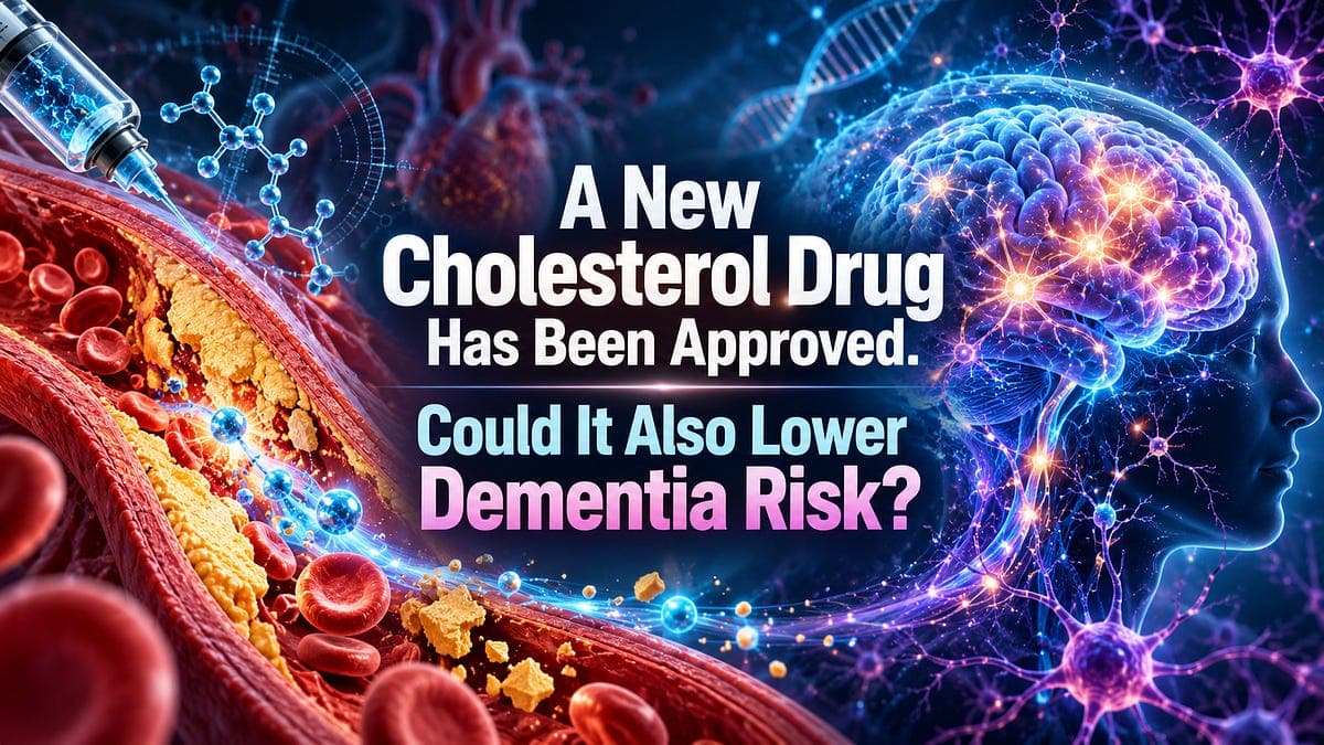 A New Cholesterol Drug Has Been Approved. Could It Also Lower Dementia Risk?
