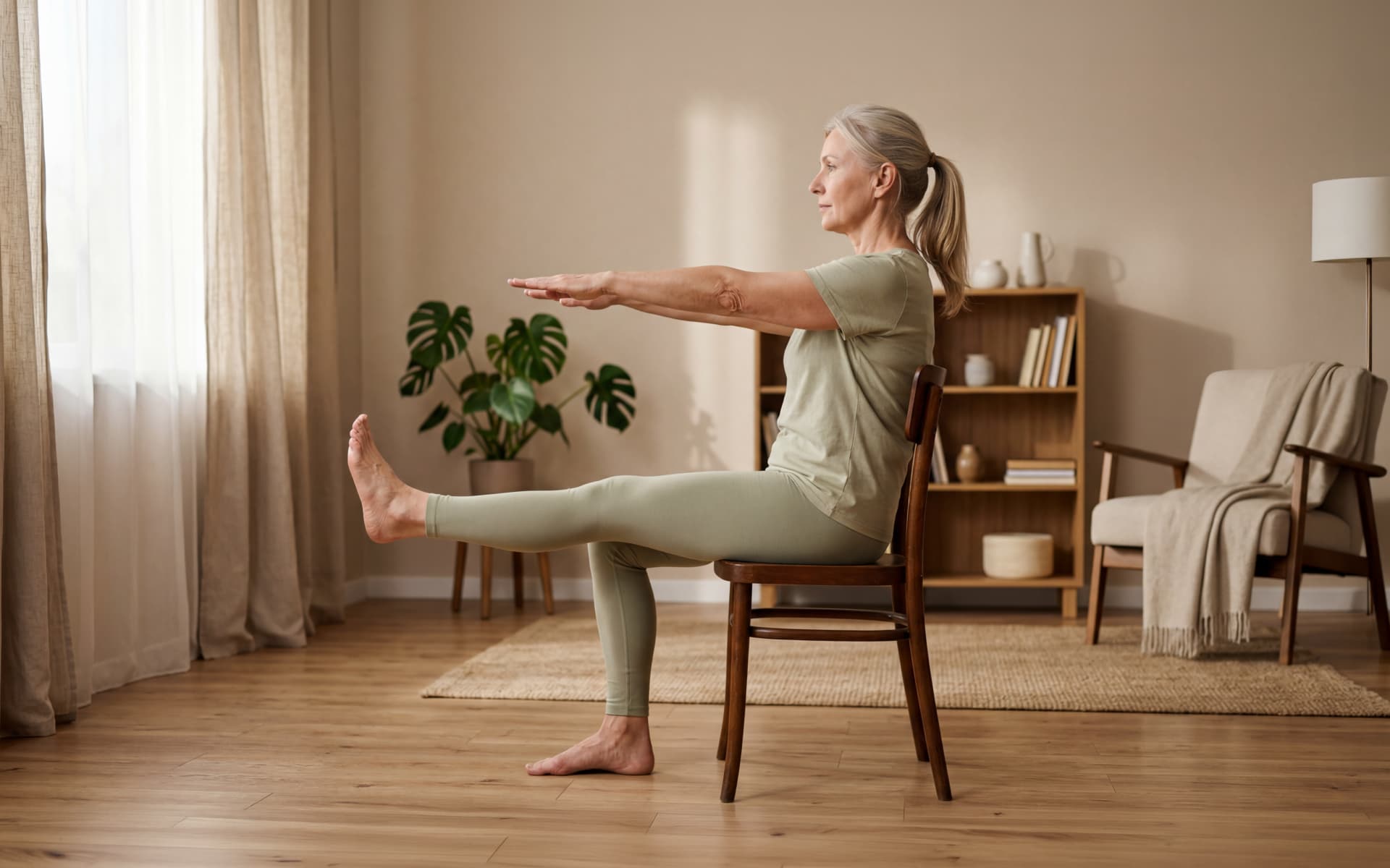 Seated Pilates for Seniors: A Gentle Way to Stay Fit - BetterMe