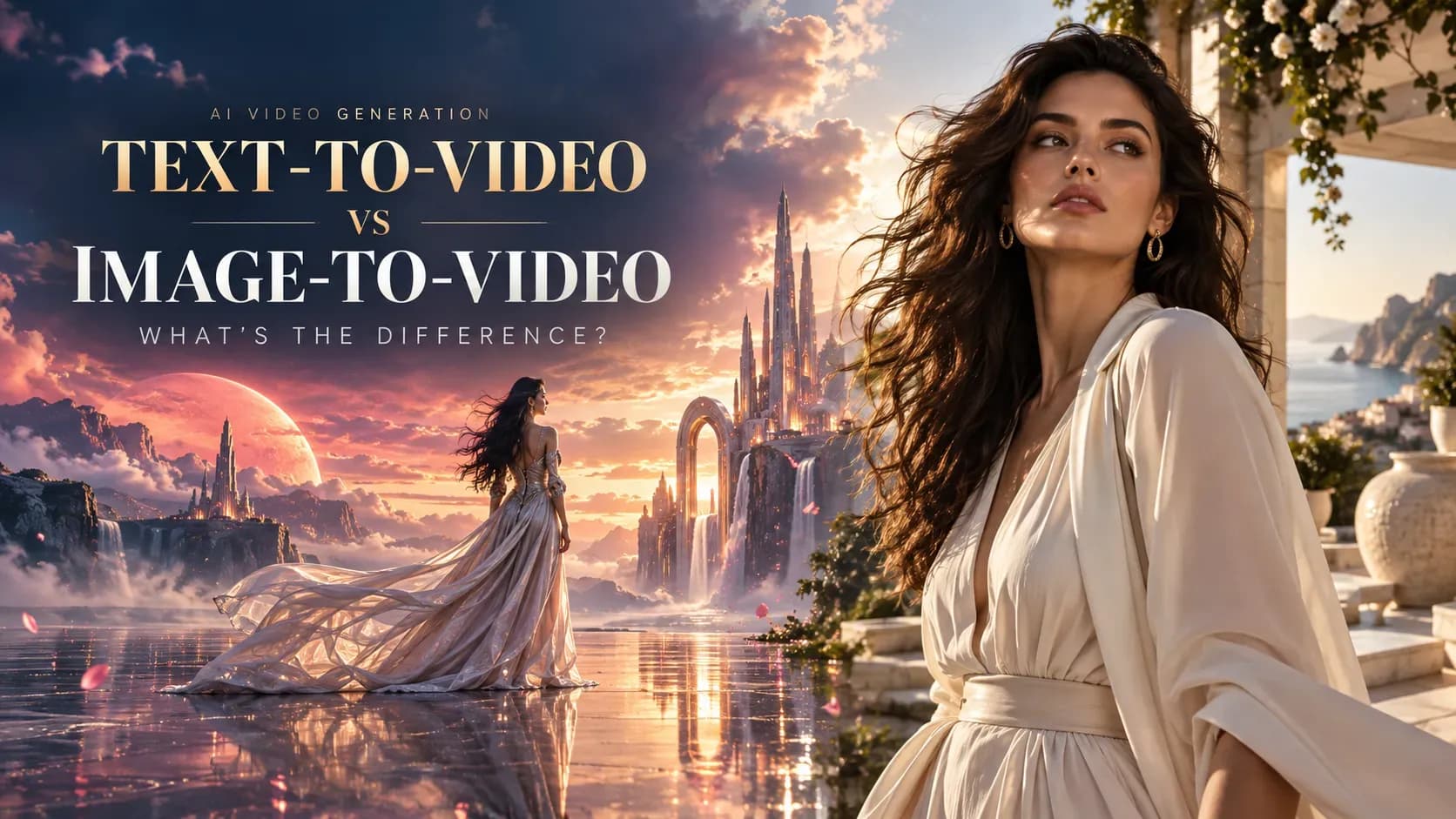 Text-to-Video vs Image-to-Video: What's the Difference and Which ...