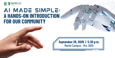 Shelton State to Host Free A.I. Course for Community