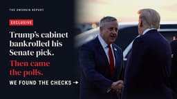 Trump’s Senate Pick Is Losing. Look Who’s Paying For Him.