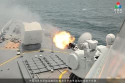 中俄海上聯合演習閉幕