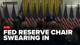 President Trump swears-in Federal Reserve Chairman Kevin Warsh
