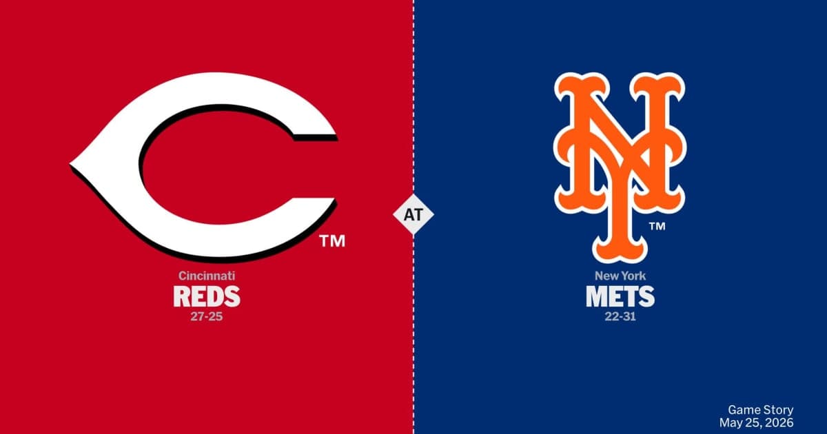 Cincinnati Reds at New York Mets Game Story, Scores/Highlights
