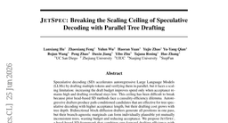 JetSpec: Breaking the Scaling Ceiling of Speculative Decoding with Parallel Tree Drafting