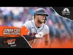 Giants Talk: Why San Francisco promoted outfield Jonah Cox ...