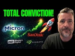 MICRON, SANDISK, WESTERN & SEAGATE Didn’t Just Hold Today… They Got Reinforced 🚀🔥