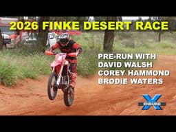 2026 Finke Desert Race: David Walsh, Corey Hammond, Brodie Waters pre-run︱Cross Training Enduro