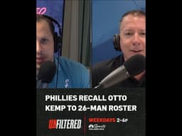 Phillies recall Otto Kemp to 26-man roster