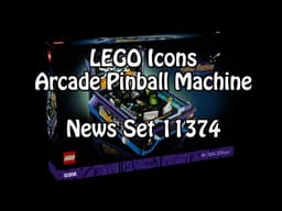 LEGO Arcade Pinball Machine (Icons Set 11374) - Flipperautomat: Klemmbausteinlyrik News