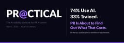 74% of Workers Use AI. Only 33% Have Been Trained. PR Is About to Find Out What That Costs