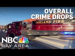 Oakland authorities develop new plan as overall crime in the city goes down