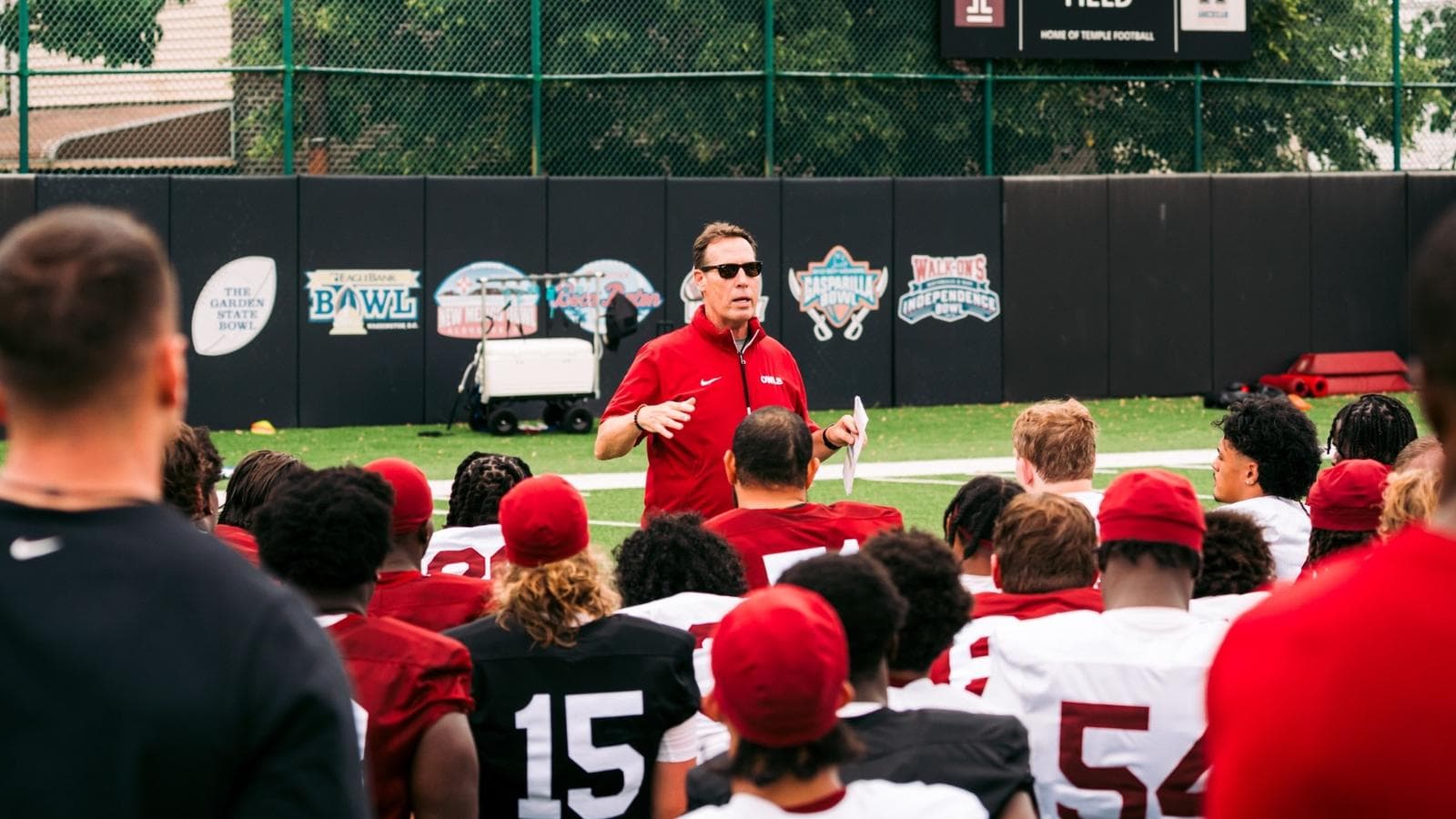 Temple Football 2026 Fall Camp Blog