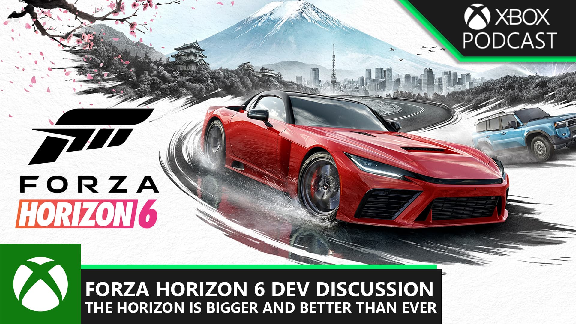 Forza Horizon 6 Devs: Custom Garages, Exploring Tokyo and... a GIANT ROBOT!? | Official Xbox Podcast - Xbox Wire
