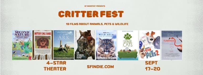 SF's New "CritterFest" Film Festival About Pets + Animals (Sept. 17-20)