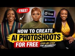 How To Make AI Photos of Yourself (FREE) | How To Use Gemini AI to Edit Photos | Gemini Photo Edit
