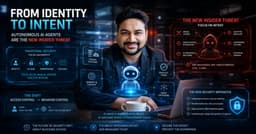 From Identity to Intent : Autonomous AI Agents Are the New Insider Threat