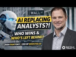 AI Is Replacing Analysts?! The Firms Winning (and Losing) Right Now | Josh Pantony