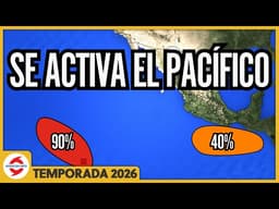 Varios Ciclones podrían formarse cerca de México y Centroamérica. Fuertes lluvias e inundaciones.