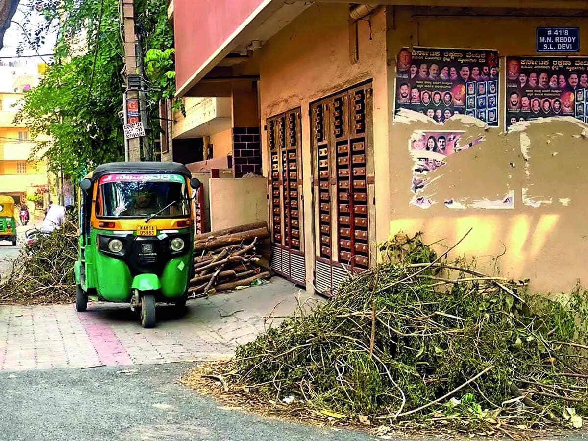 Koramangala battles post-storm mess