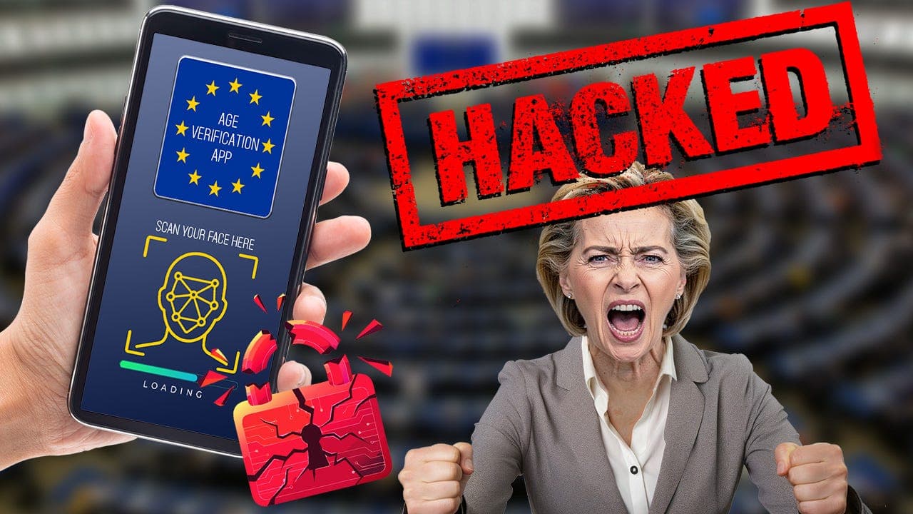EU Age Verification App Hacked In Under Two Minutes...And It Gets WORSE!