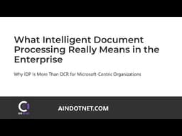 Azure AI Document Intelligence: Enterprise IDP That Actually Works