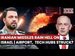 Iran Attacks Israel's Ben Gurion Airport, Tech Hubs In Latest Missile Waves Of Op True Promise 4