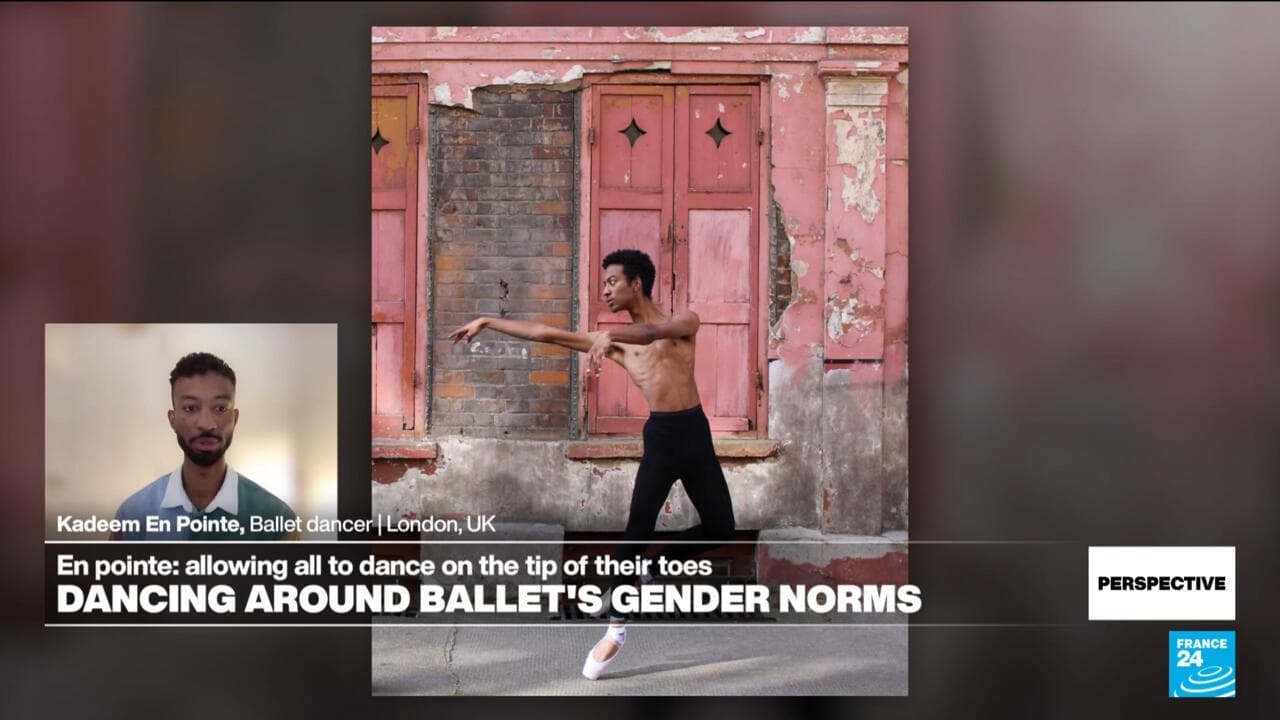 'Being a ballet dancer is years of hard work, but it's all worth it': Kadeem En Pointe - Perspective - France 24